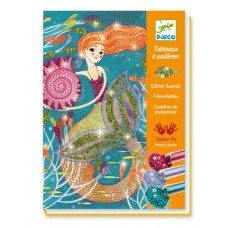 Glitter Art Boards Mermaids - Djeco 